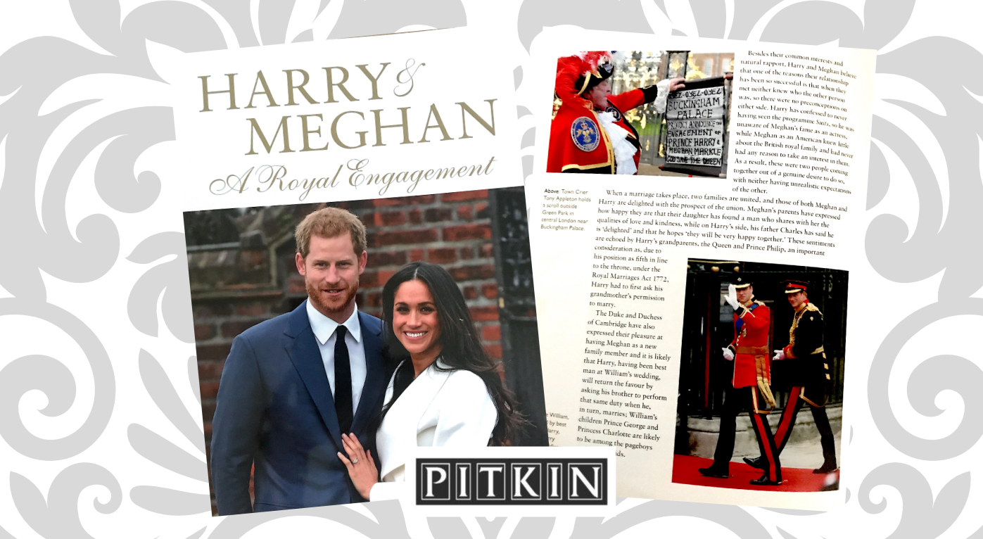 Harry and Meghan - A Royal Engagement. A Pitkin production released by Pavilion books